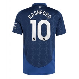 Manchester United Marcus Rashford #10 Auswärtstrikot 2024-25 Kurzarm